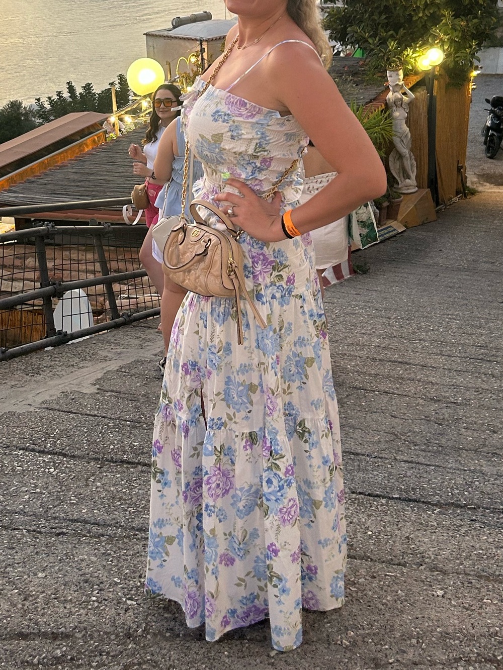 Floral Smocked two piece set